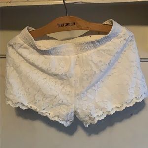 Lace shorts